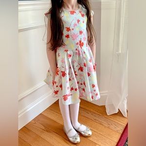 Christian Dior Girls Floral Dress Sz4
